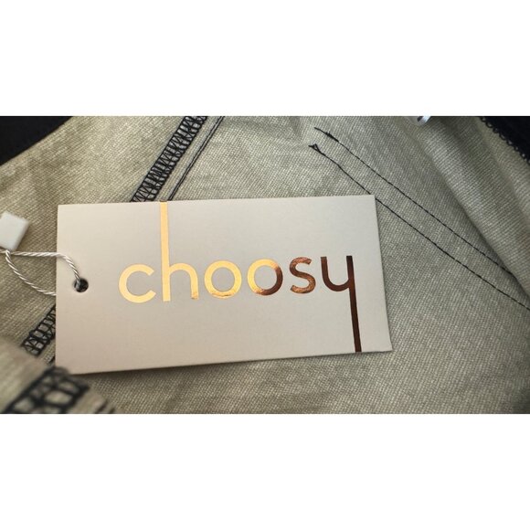 2/$30 Choosy Size 0 Faux Leather Snake Cropped Print High-Waisted Pants - Picture 15 of 16